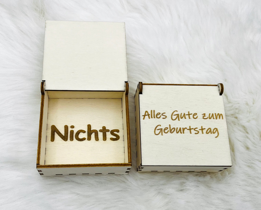 Nichts Box Geburtstag
