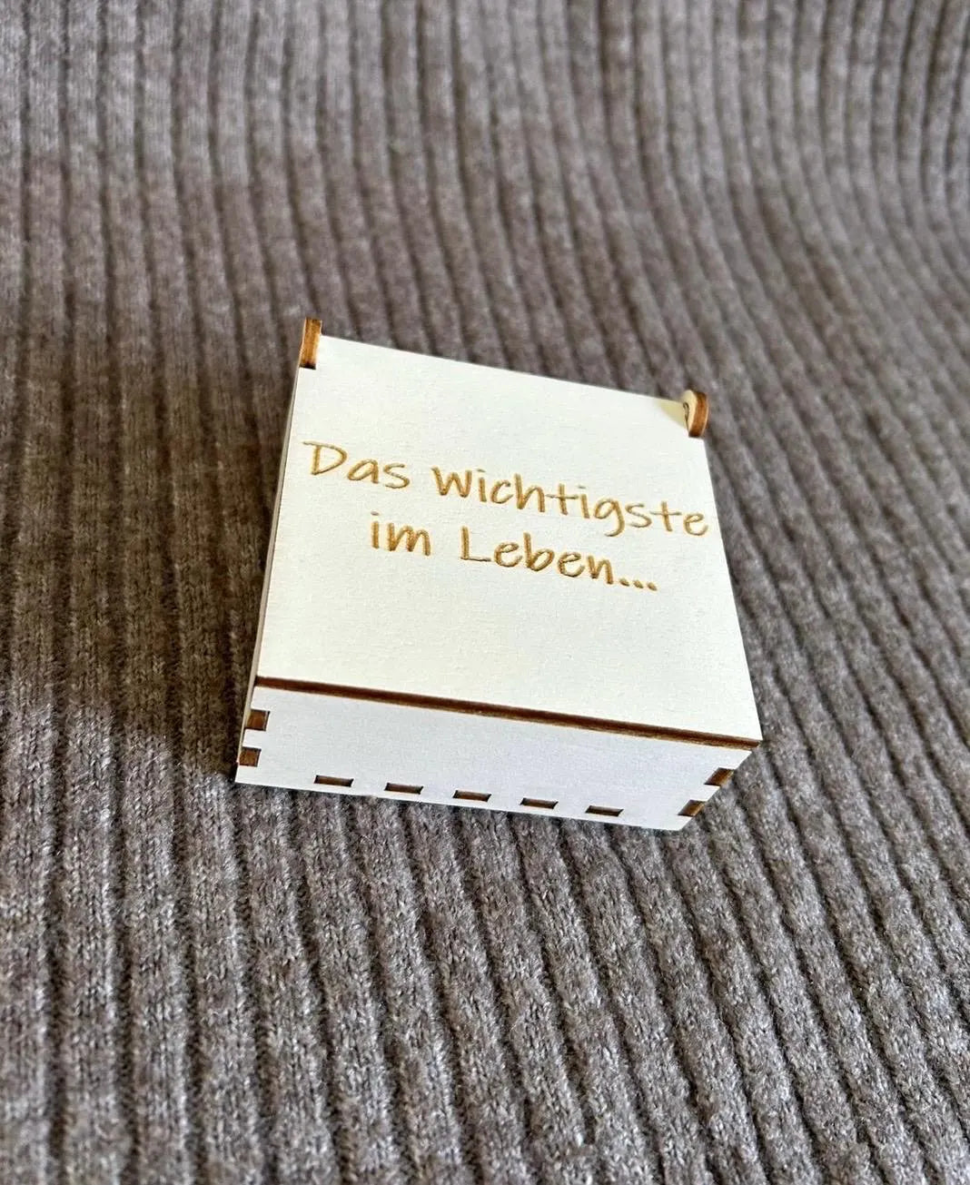 Box Holz Liebe Selbstliebe Freunde Familie Geschenk wertvoll