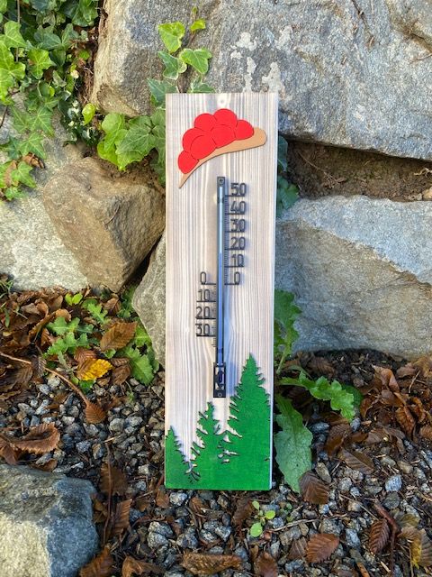 Schwarzwald Thermometer "Juliane" große Variante