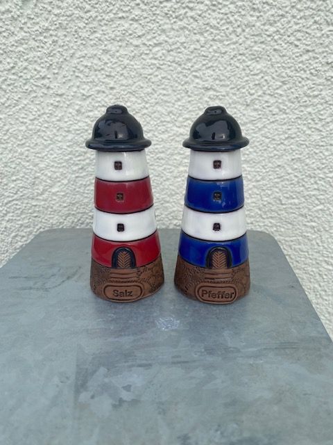 Salz- und Pfefferstreuer Set "Leuchttürme"