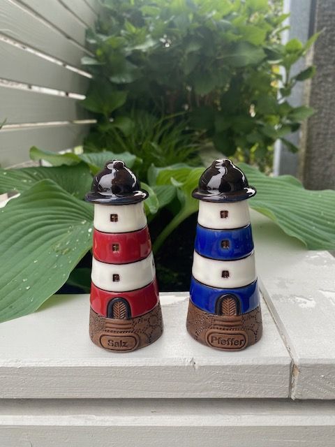 Salz- und Pfefferstreuer Set "Leuchttürme"