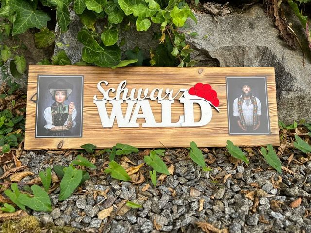 Schwarzwald Dekobrett "Marvin"