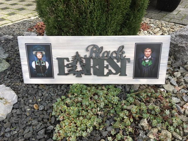 Schwarzwald Dekobrett "Saskia"