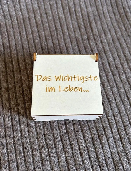 Box Holz Liebe Selbstliebe Freunde Familie Geschenk wertvoll