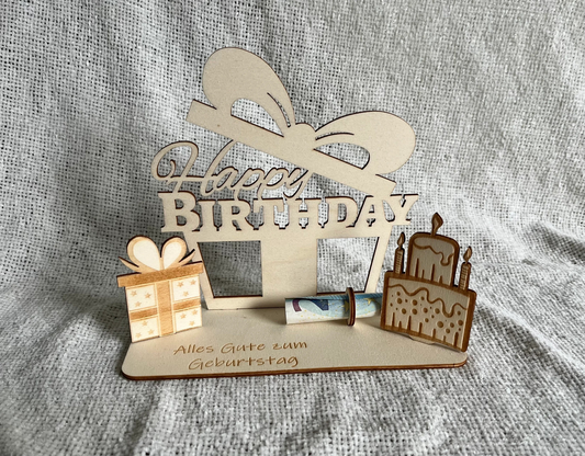 Geld Aufsteller Geschenk